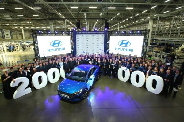 Обновлённый Hyundai Solaris официально начали собирать в Санкт-Петербурге